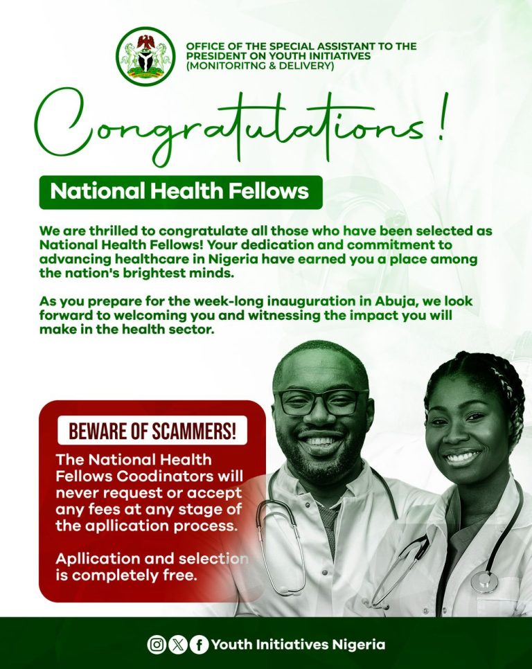 Congratulations National Health Fellows!