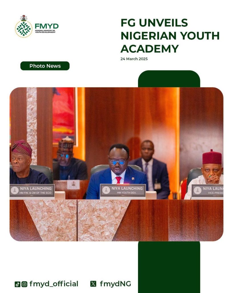 Nigerian Youth Academy (NiYA) Launches: Empowering 7 Million Youths for ...
