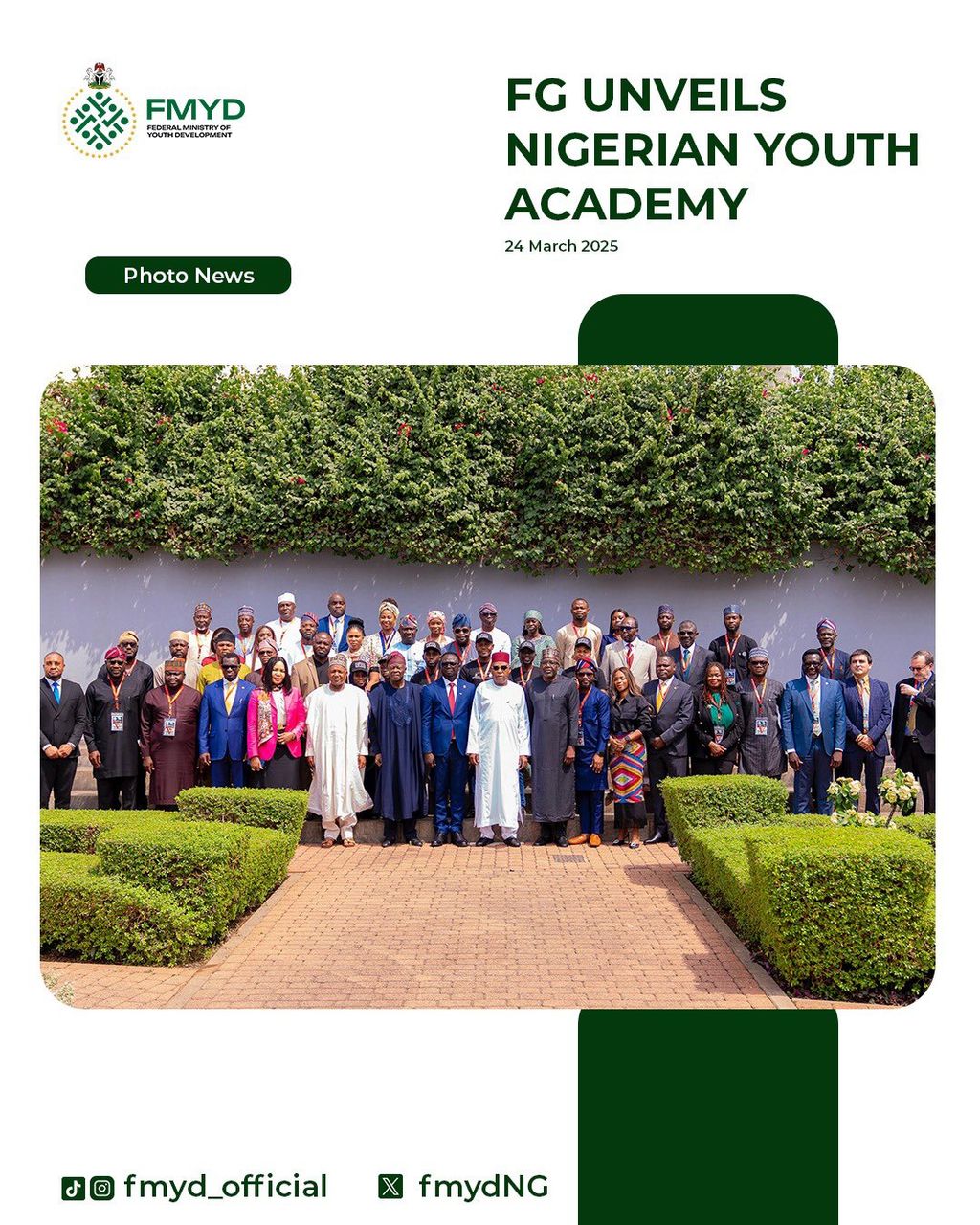 Nigerian Youth Academy (NiYA) Launches: Empowering 7 Million Youths for a Brighter Future