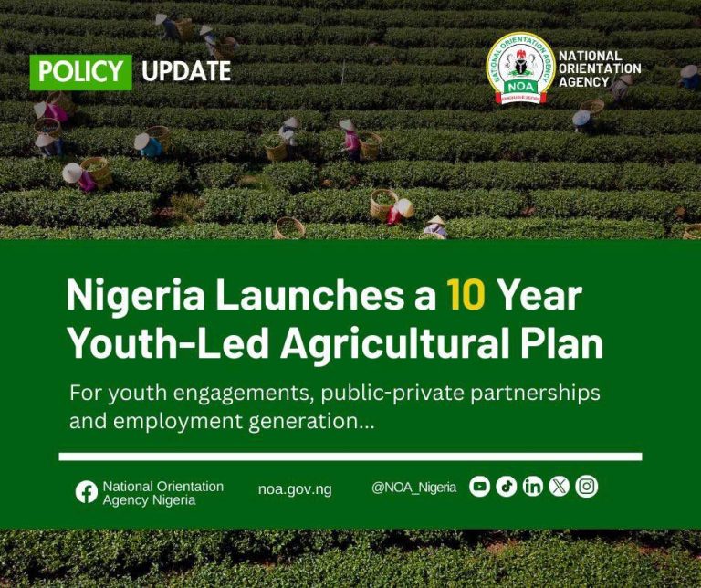 Nigeria Launches 10-Year Youth-Led Agricultural Plan