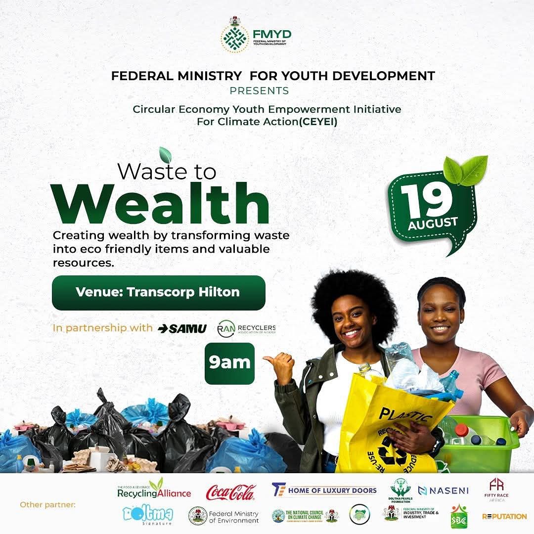 🌍 Youth, Join the Circular Economy Youth Empowerment Initiative (CEYEI)!