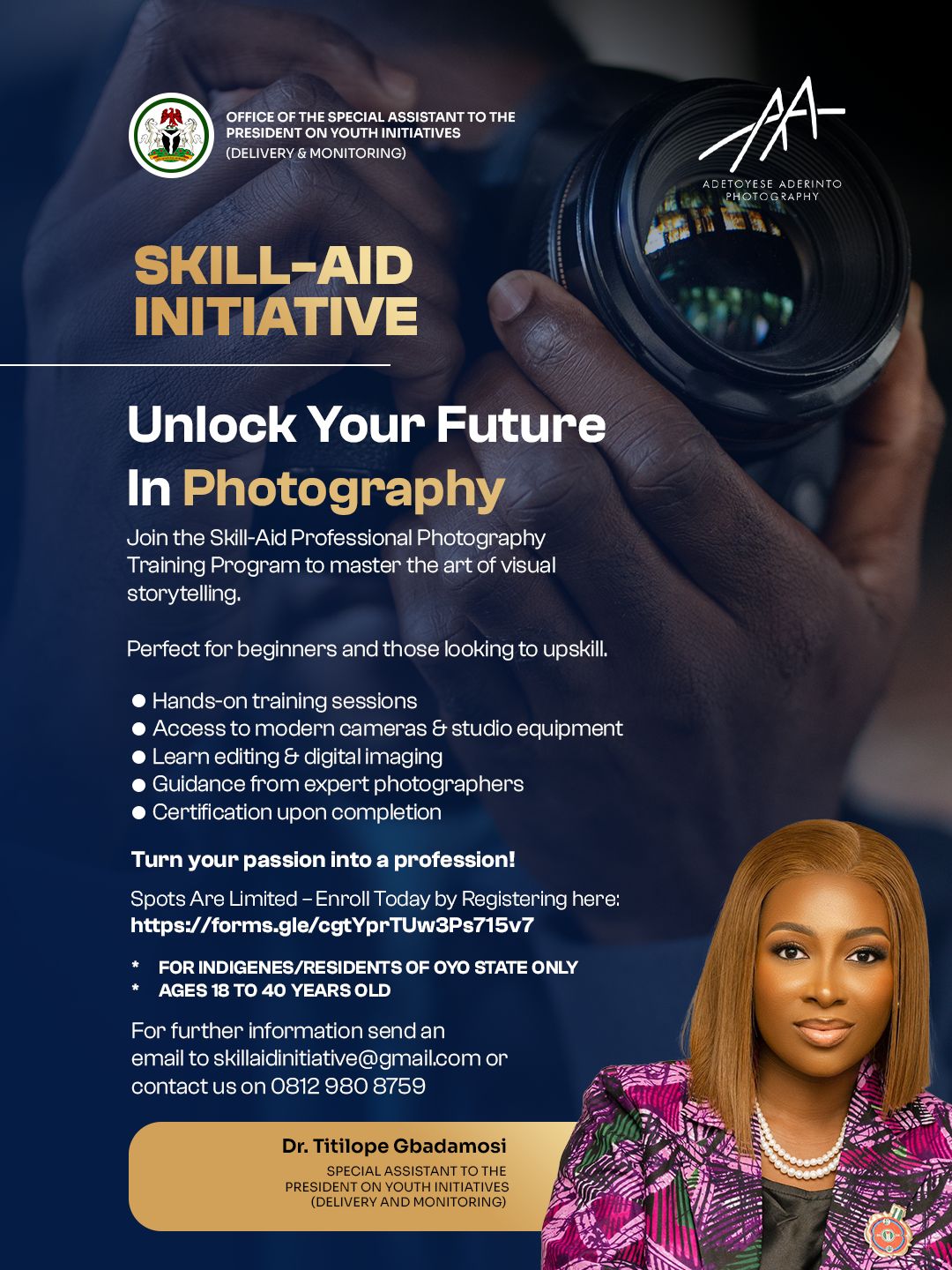 Skill-Aid Initiative: Unlock Your Future in Photography